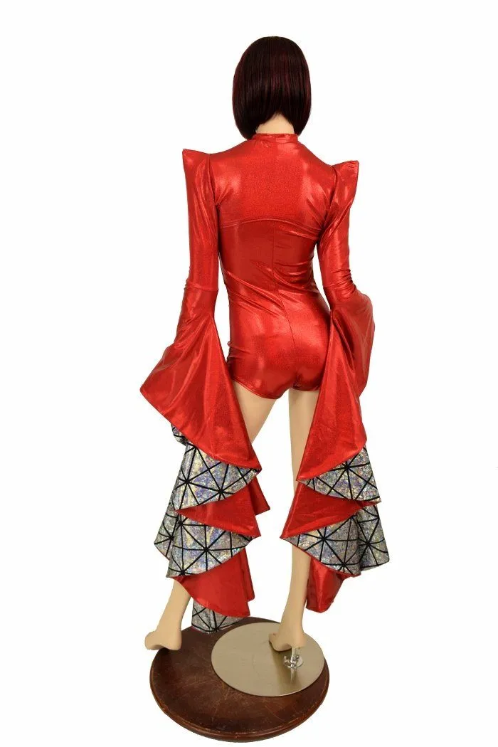 2PC Sorceress Sleeve Bolero   Romper Set