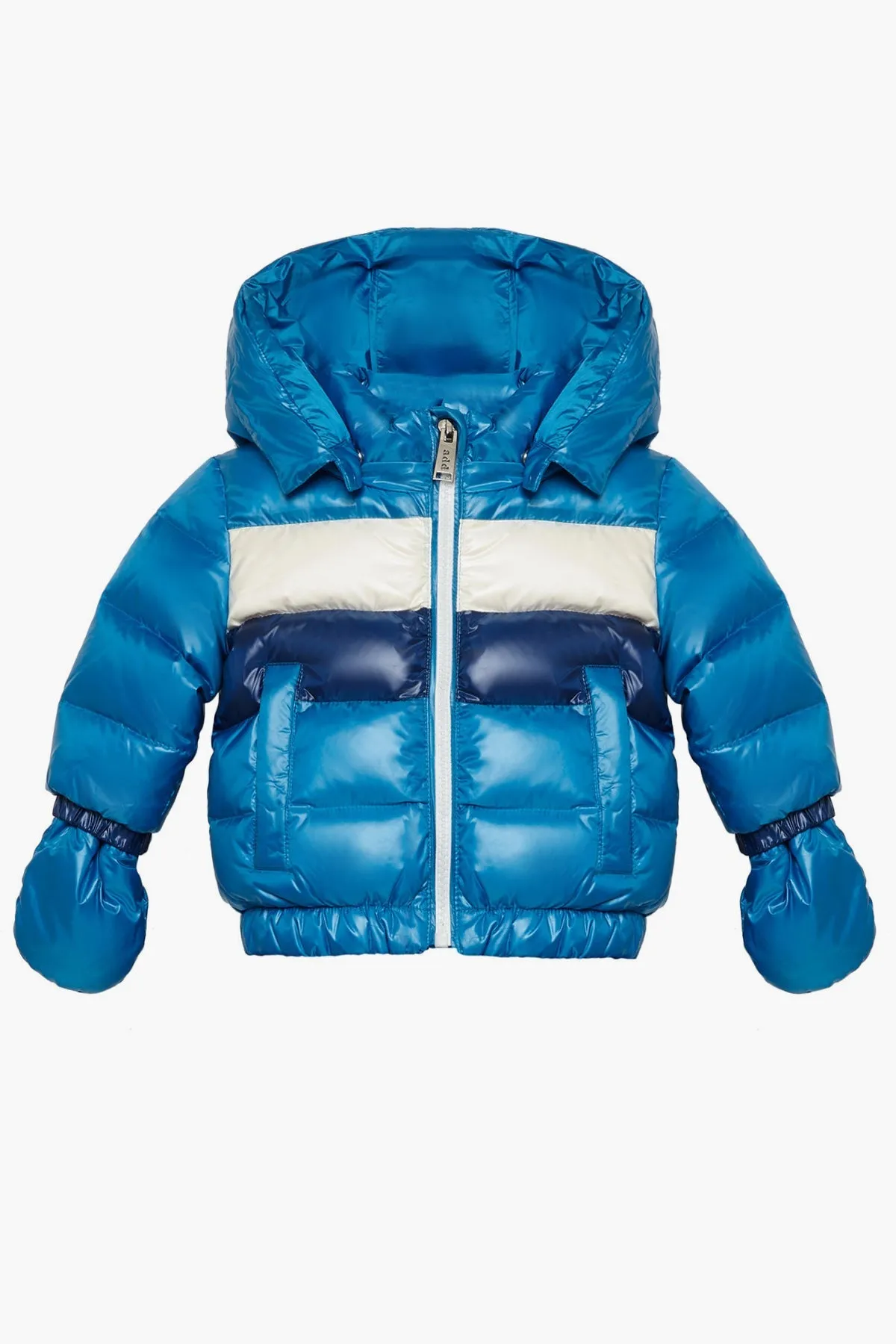 ADD Down Baby Boy Racer Jacket (Size 12M left)