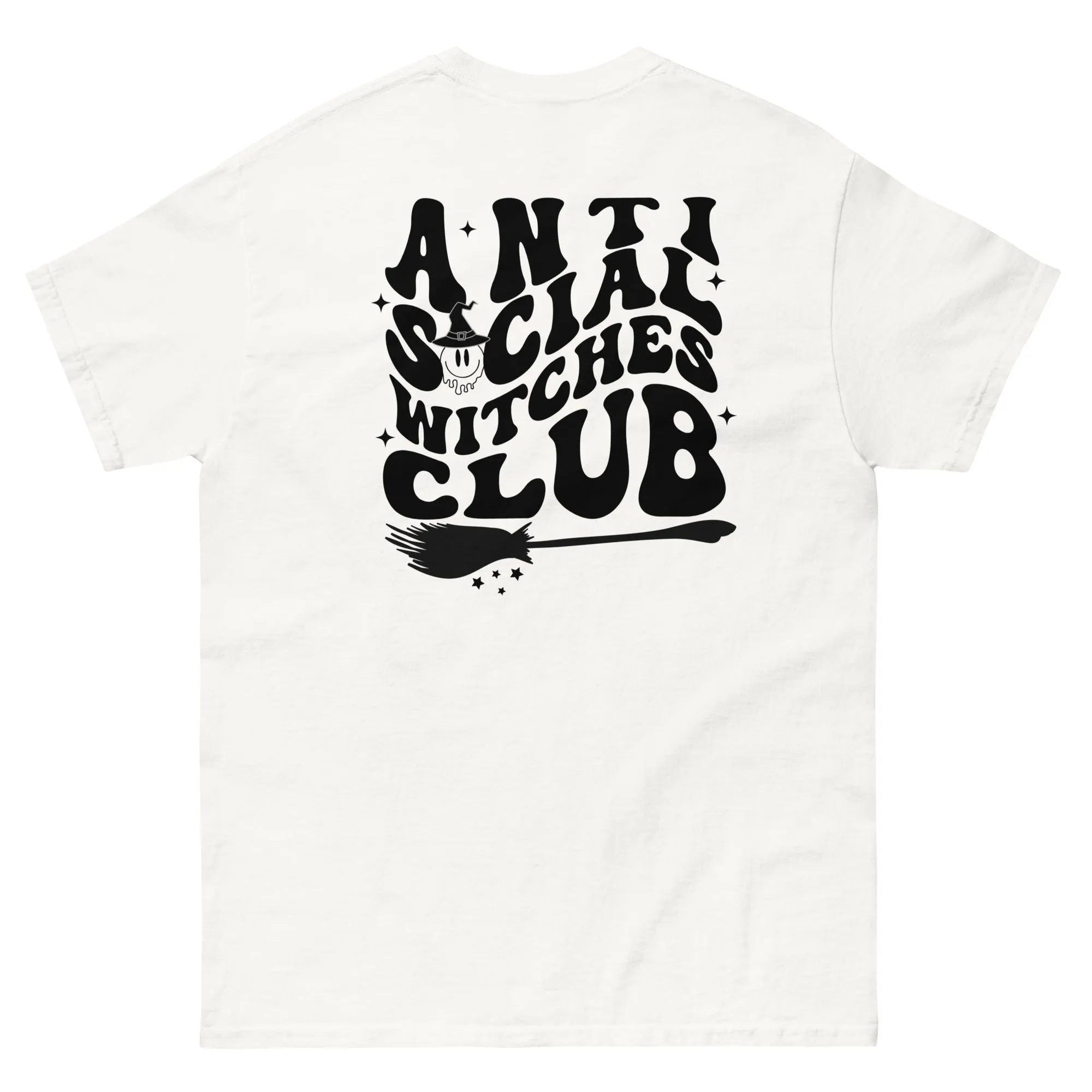 Anti Social Witches Club Front and Back Unisex classic tee