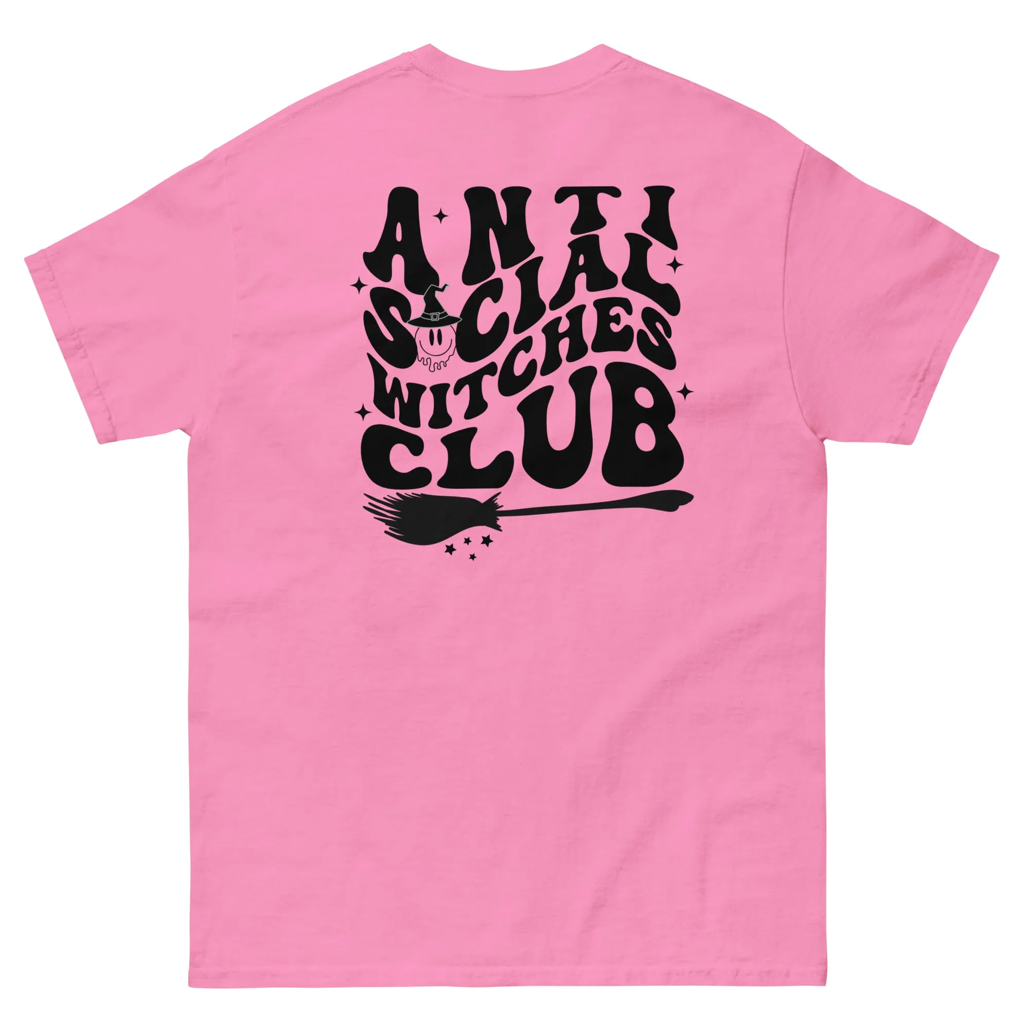 Anti Social Witches Club Front and Back Unisex classic tee