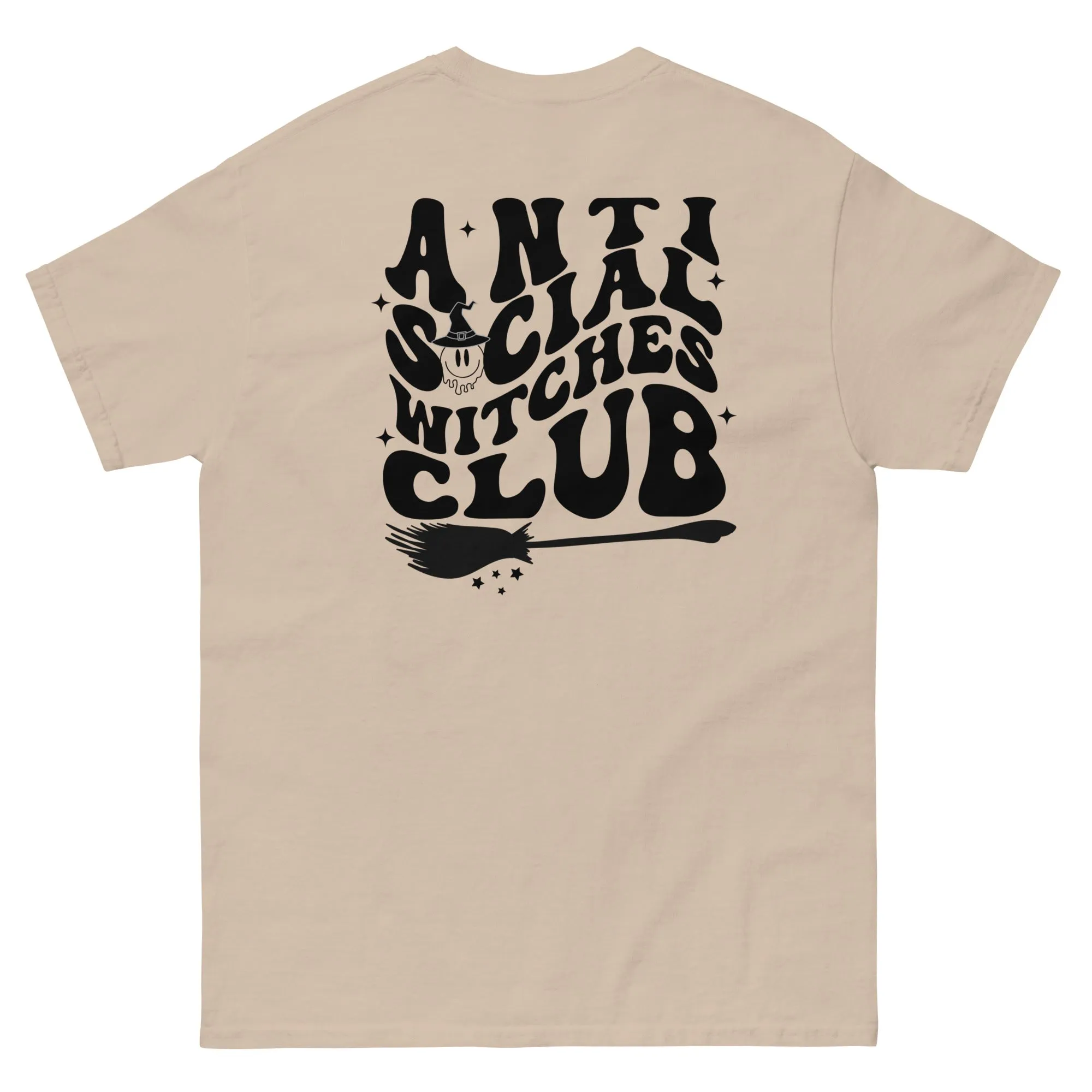 Anti Social Witches Club Front and Back Unisex classic tee