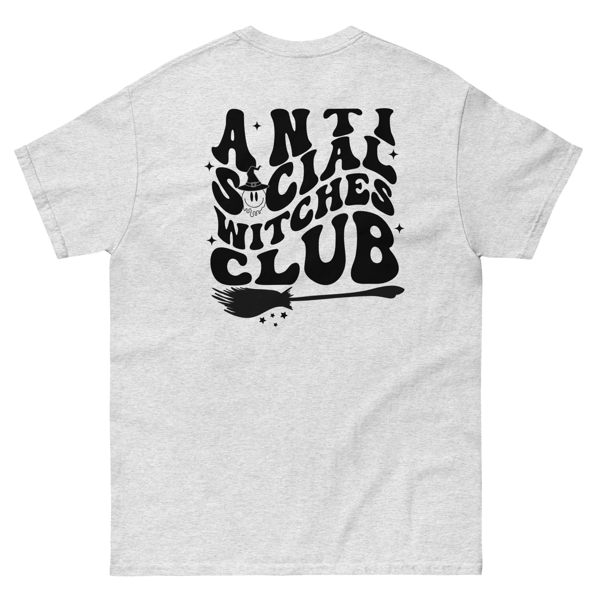 Anti Social Witches Club Front and Back Unisex classic tee