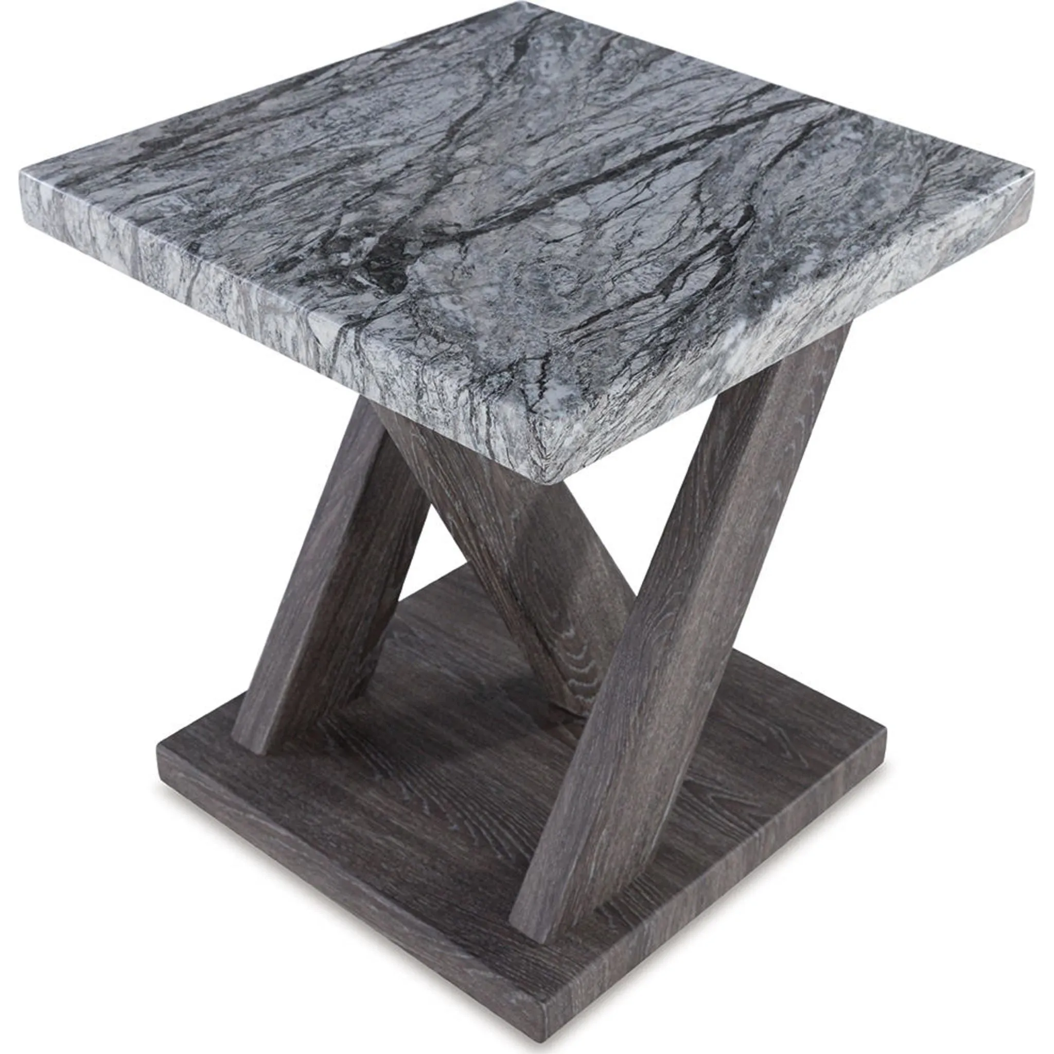 Bensonale 3 Pack Tables - Brown/Gray