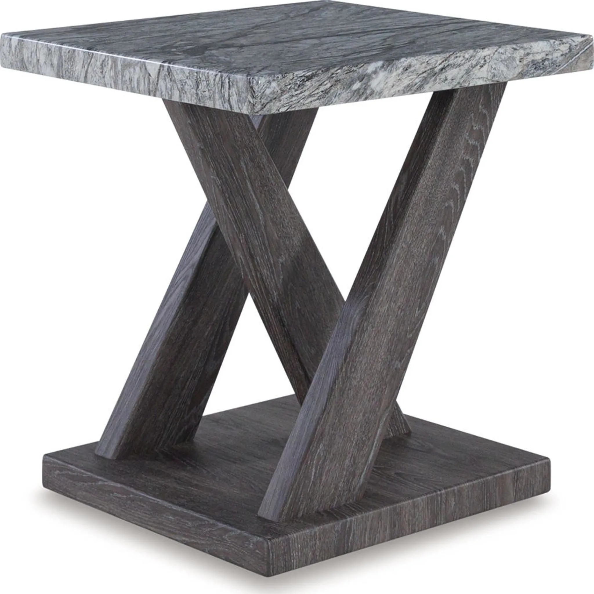 Bensonale 3 Pack Tables - Brown/Gray