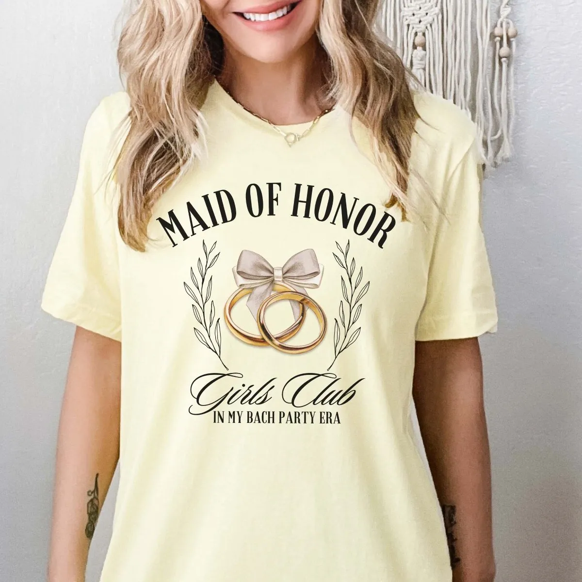 Bridal Party Girls Club Tees