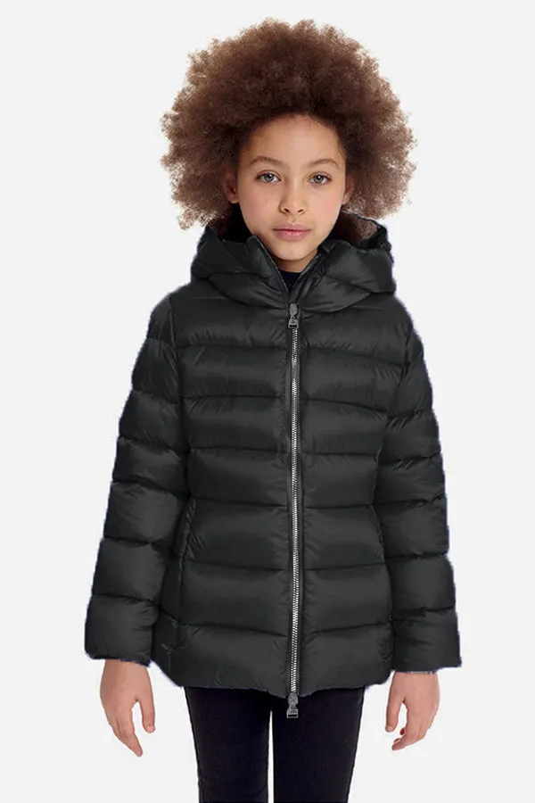 Girls Down Jacket ADD Down - Gunmetal