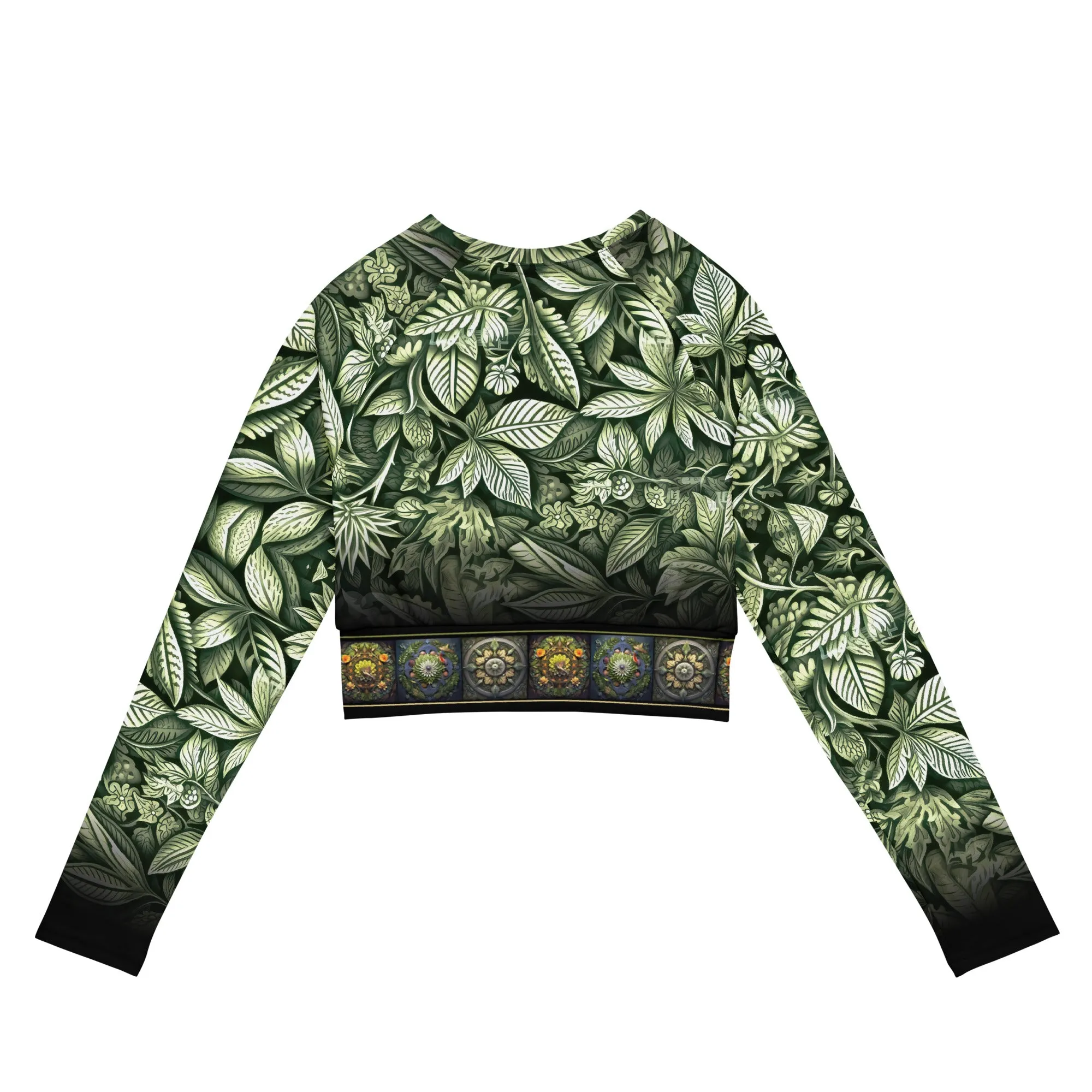 Long-Sleeve Crop Top Nature