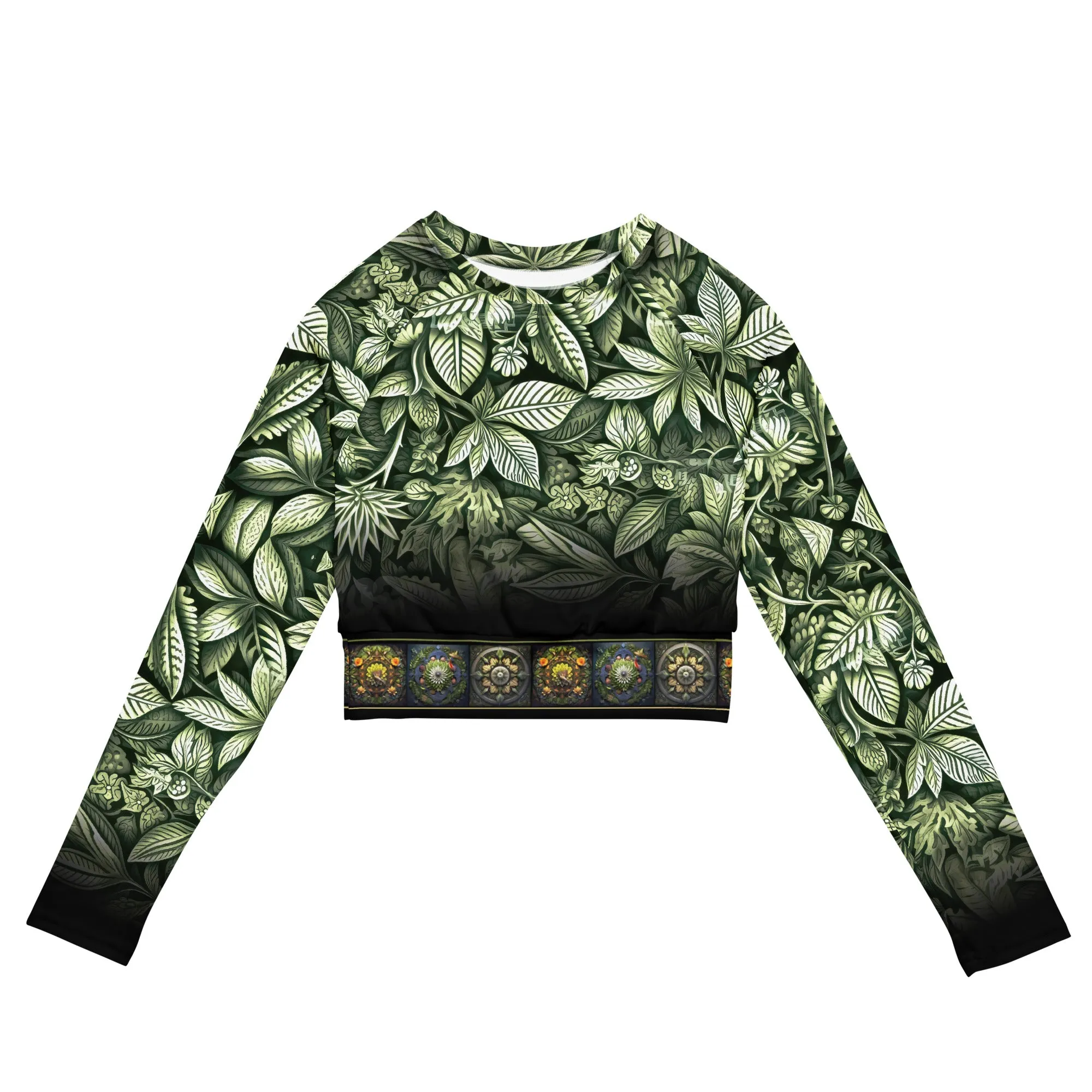 Long-Sleeve Crop Top Nature