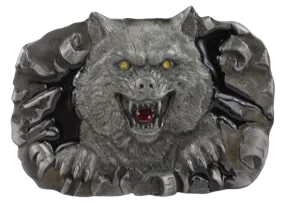 Mad Wolf Belt Buckle