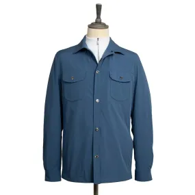 Moorer Blue ‘Atlas’ Technical Overshirt