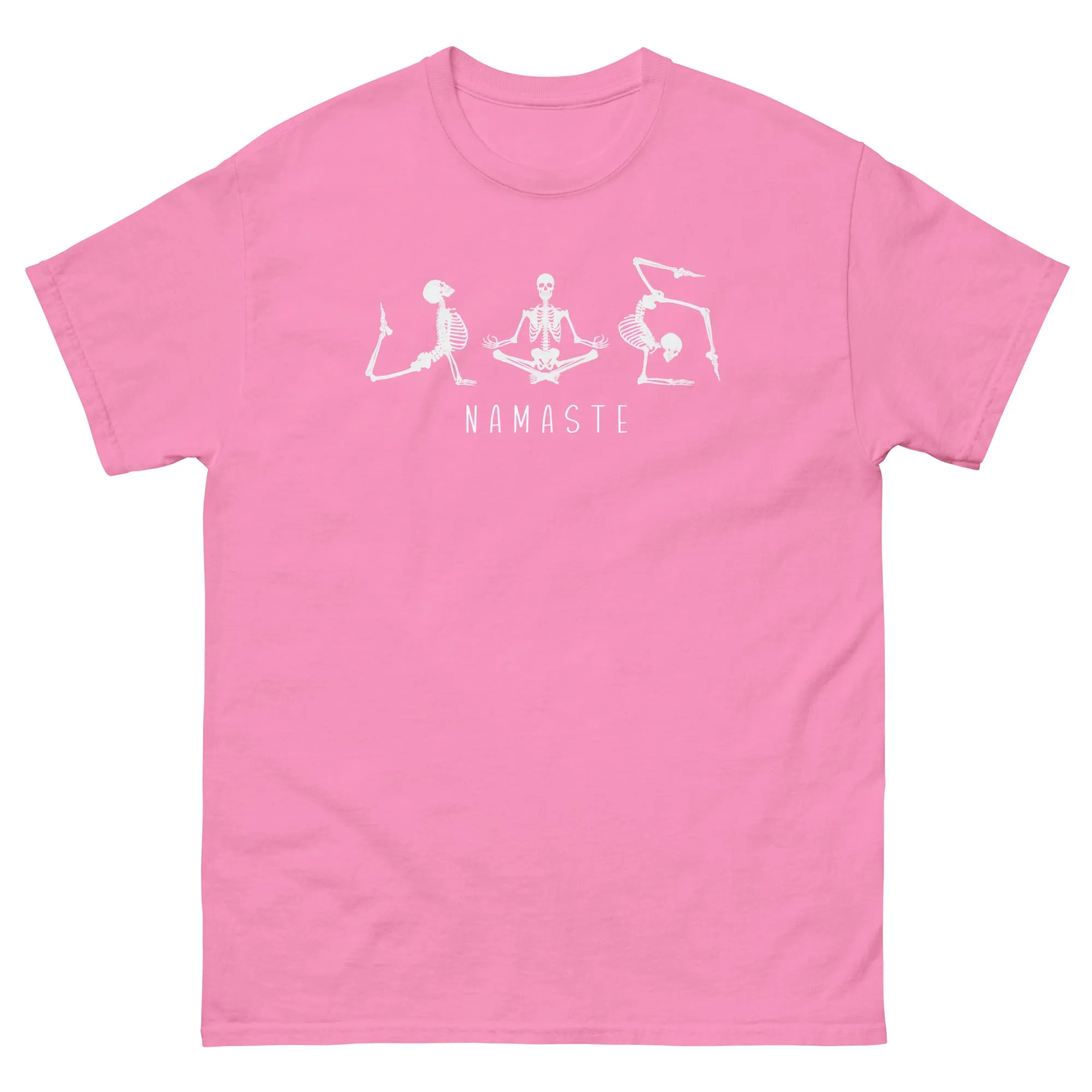 Namaste Skeletons classic tee