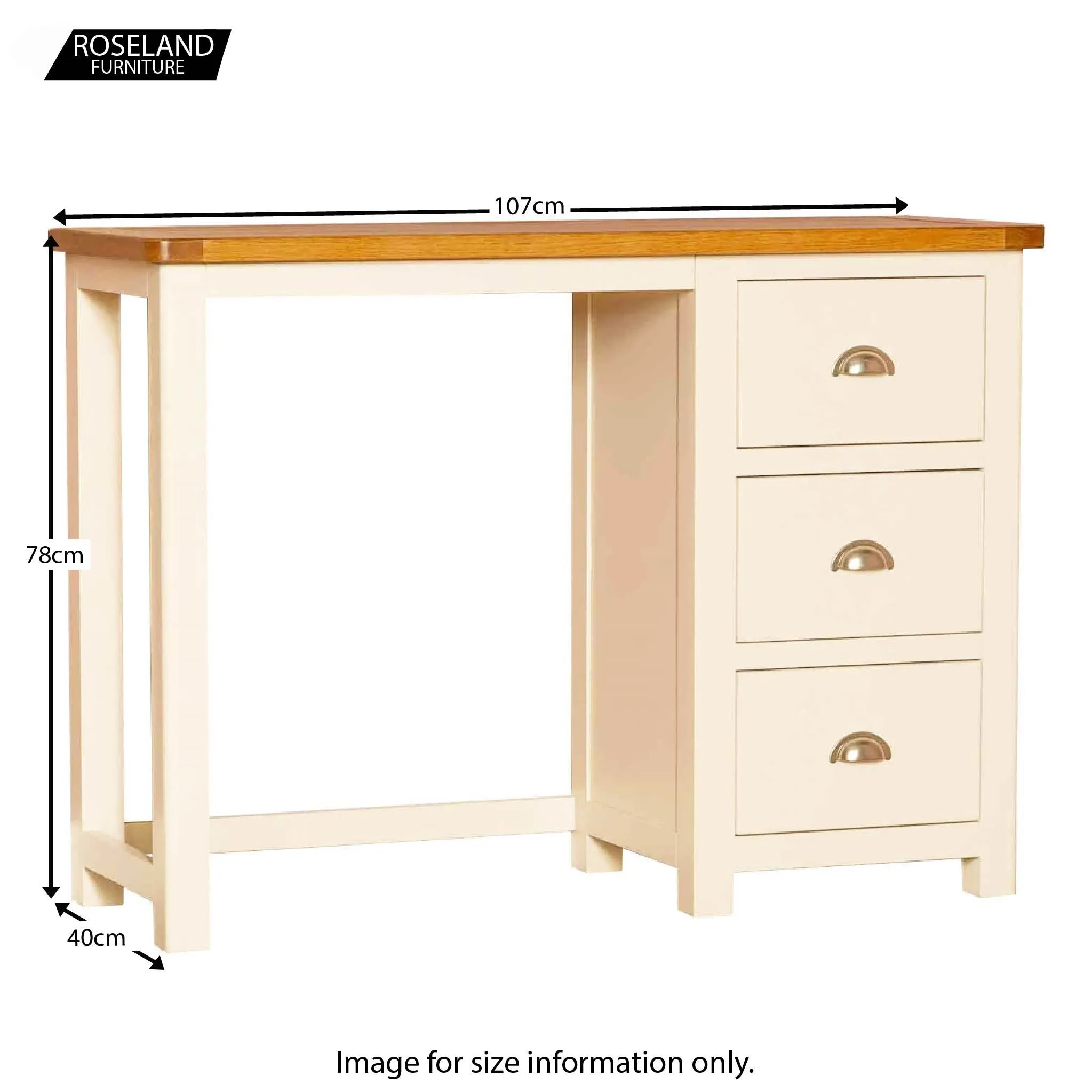 Padstow Cream Dressing Table