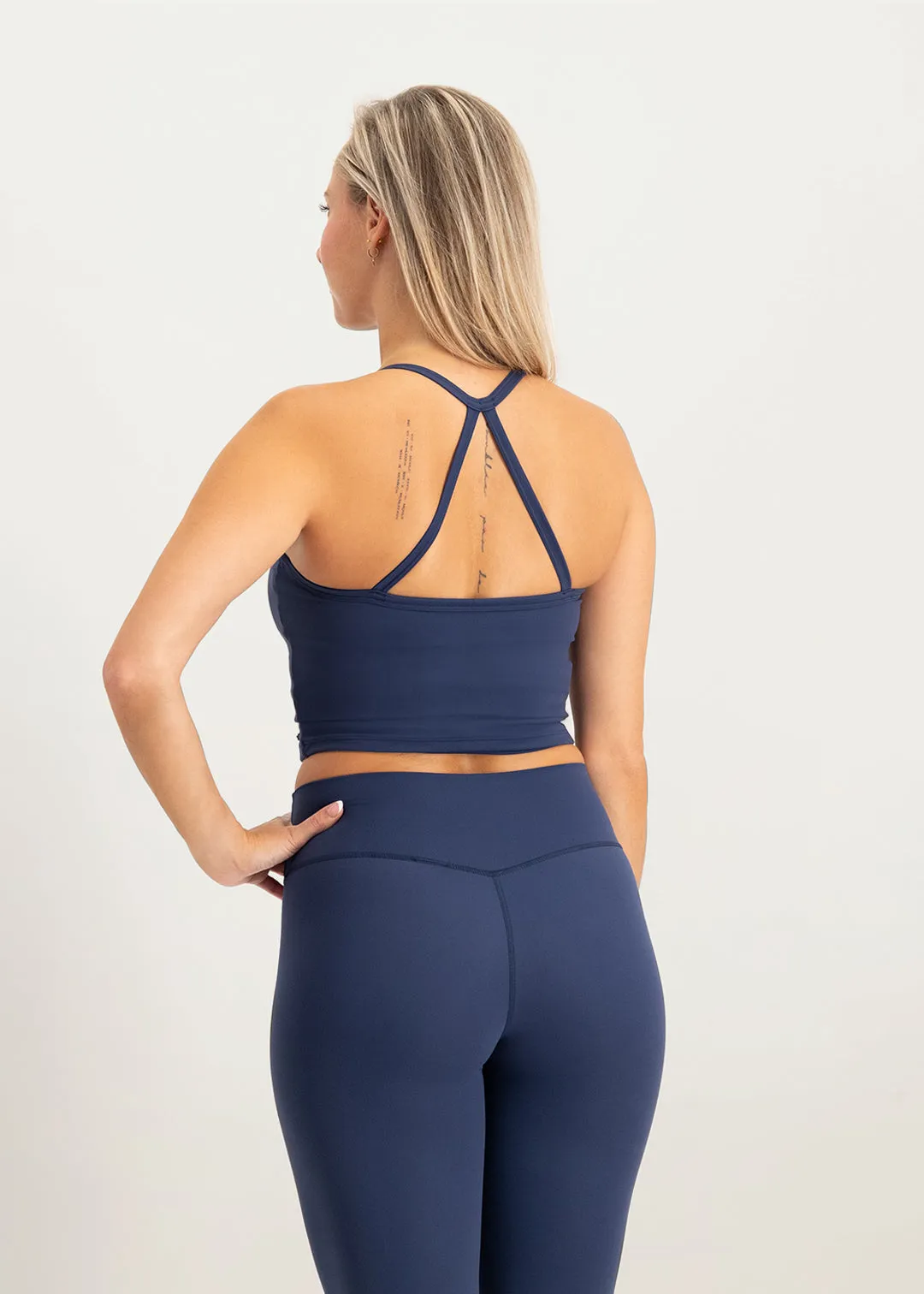 Sculpt Top - Dark Blue