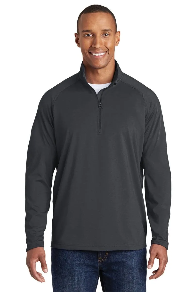 Sport-Tek ST850: Sport-Wick Stretch 1/2-Zip Pullover