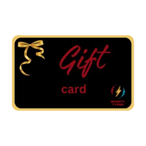 Sporty Types Gift Card