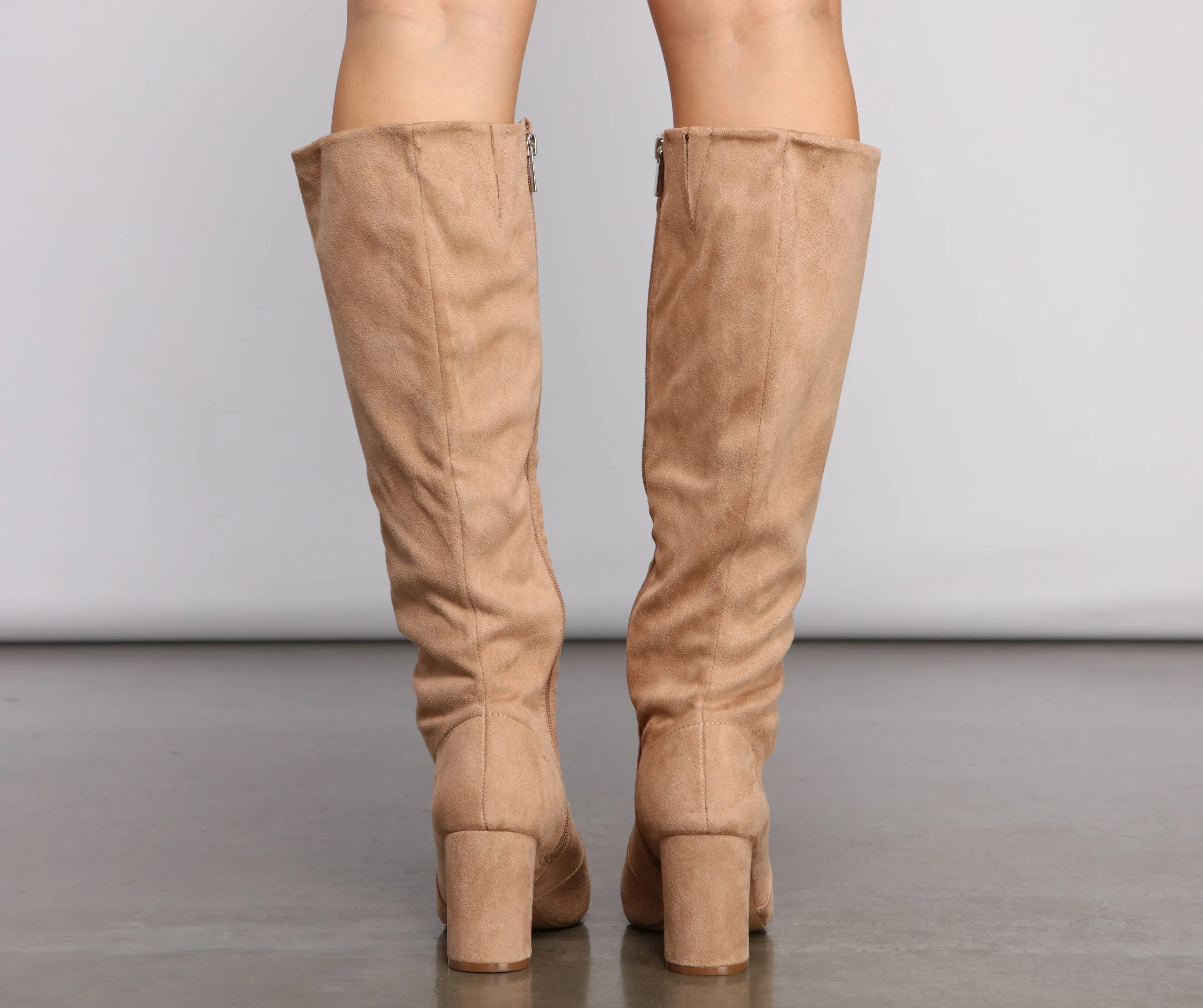 Stylishly Chic Under The Knee Boots