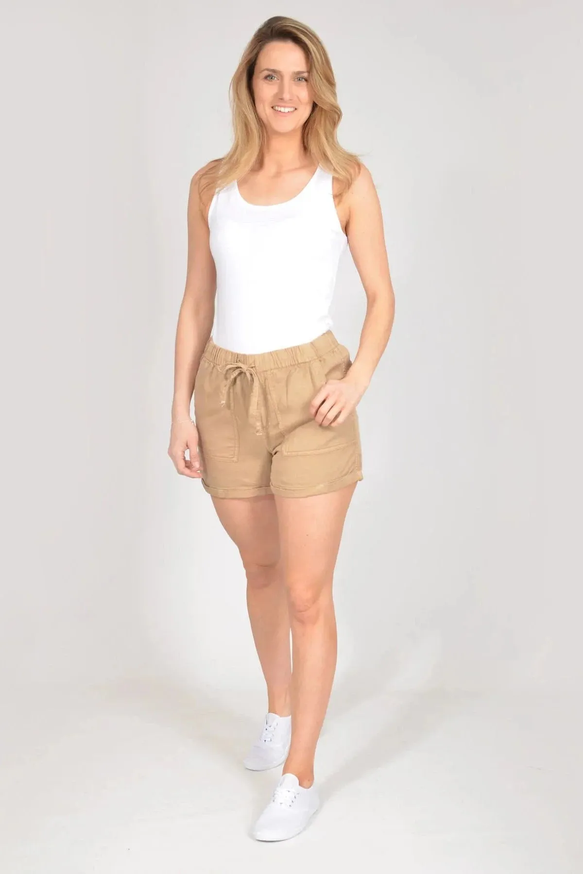 Tencel Relaxed Shorts