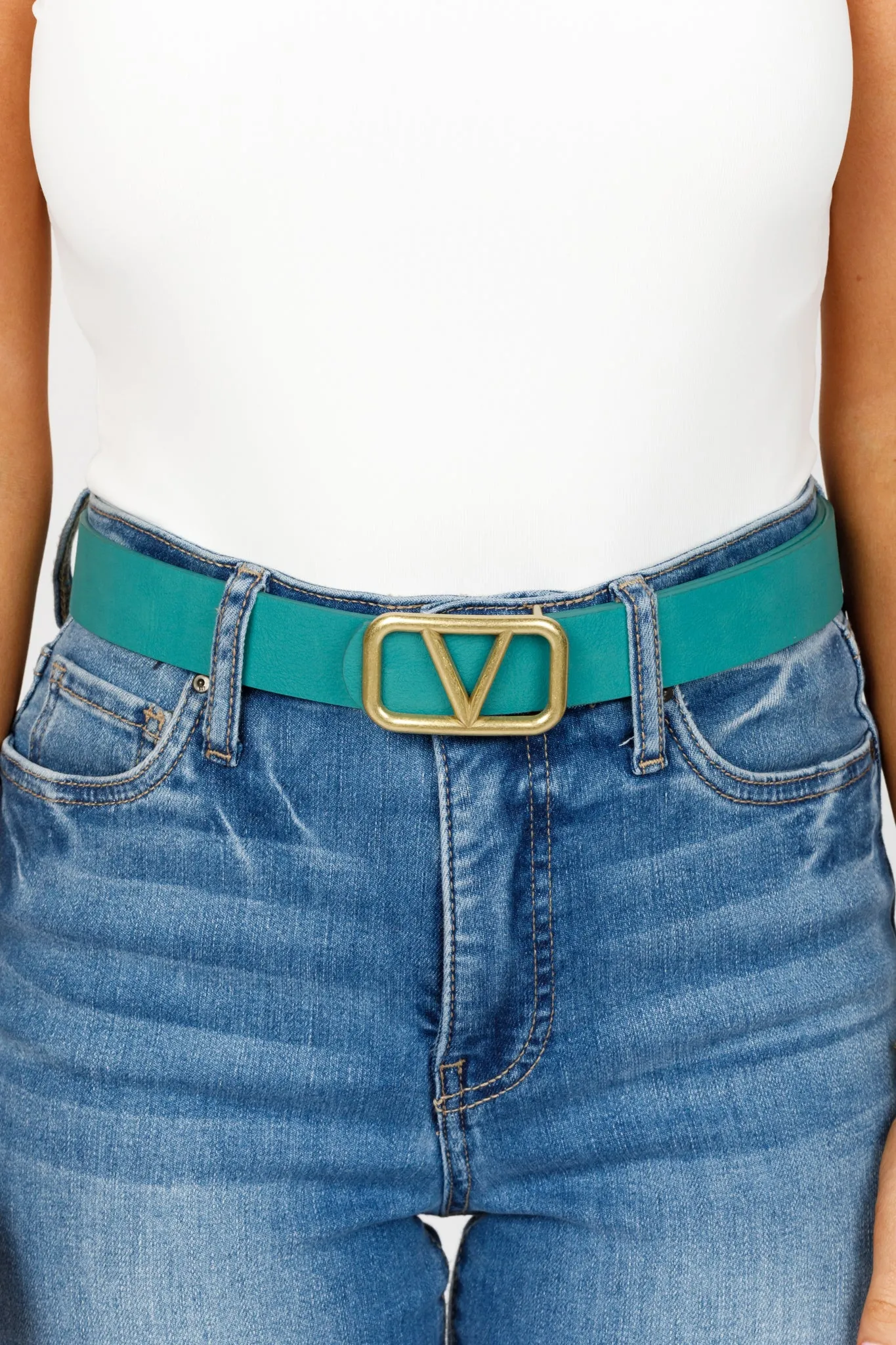 Valerie Belt- Teal