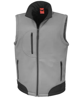 WG Grey/Black - Softshell bodywarmer