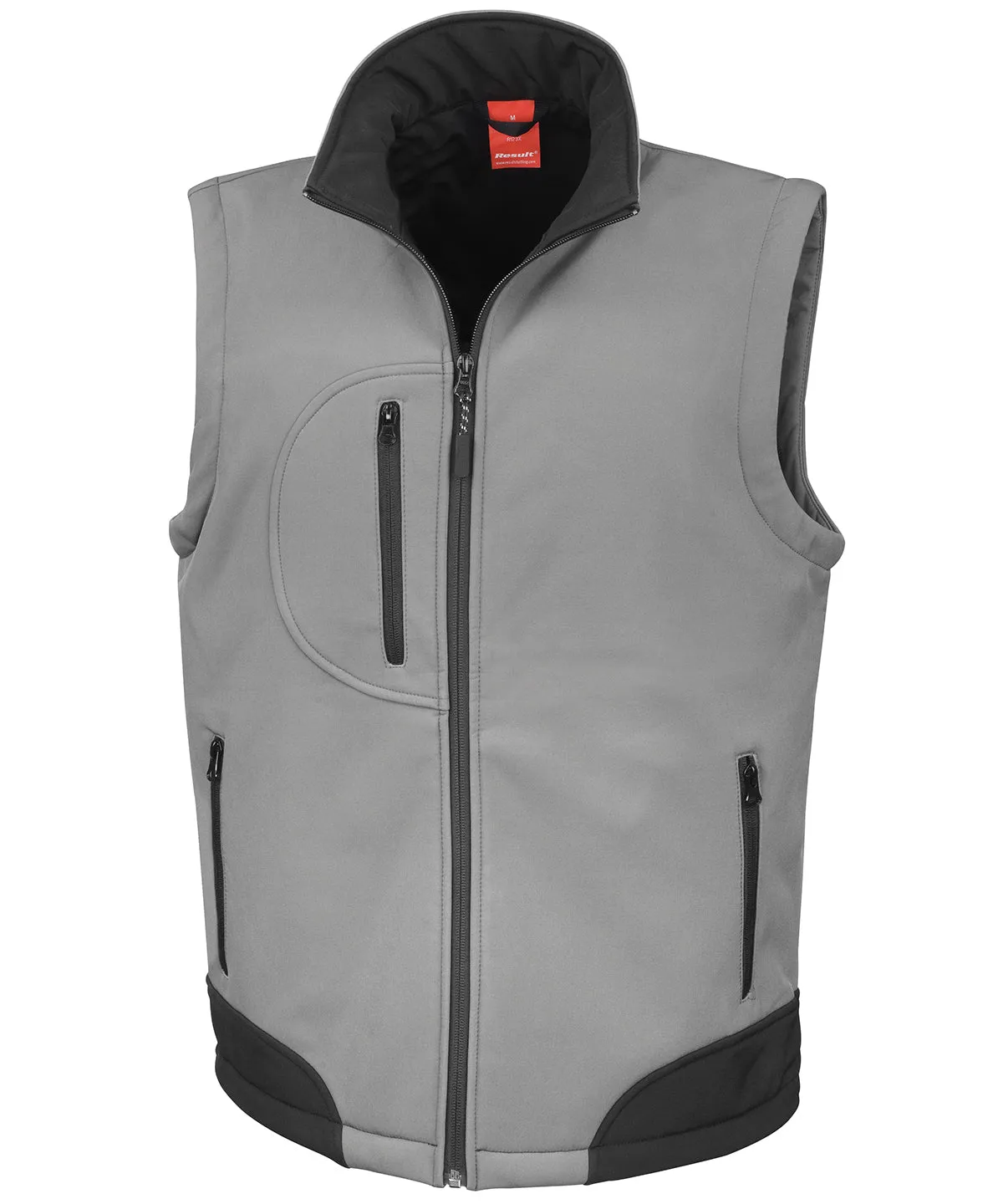 WG Grey/Black - Softshell bodywarmer