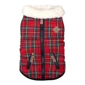 Windsor Tartan Plaid Dog Jacket